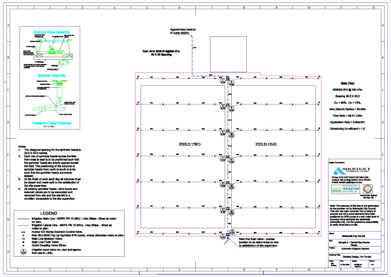 Design Standards: Design Sample A